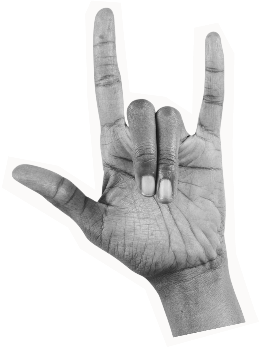 Sign language for love