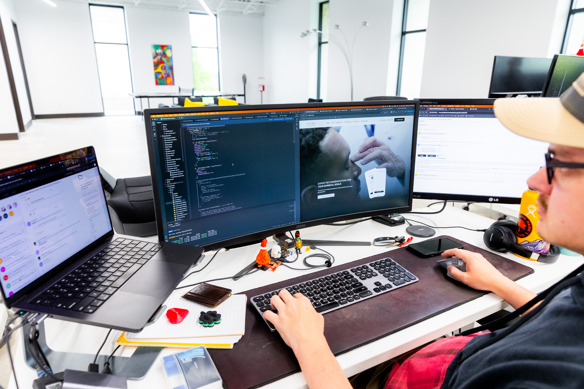 Our team of developers and web designers in Kansas City check each website before launch for it's look and its functionality.